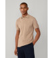 Hackett London Polo piqué fit slim beige