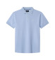 Hackett London Polo Slim Fit Logo modra