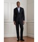 Hackett London abito in pura lana loro piana nero