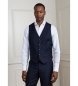 Hackett London Colete de Lã marinho