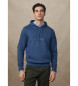 Hackett London Heritage Essential Hoodie blå