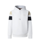 Hackett London Hvid resort-sweatshirt med h�tte