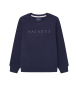 Hackett London Bluza typu crewneck navy