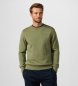 Hackett London Green logo crew neck sweatshirt