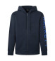 Hackett London Essential Sweatshirt with navy hood