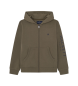 Hackett London Sweatshirt Essential Fz verde