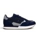Hackett London Baskets en daim Vector Device marine