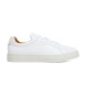 Hackett London Hackney Classic Læder Sneakers hvid