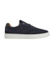 Hackett London Sapatilhas de couro Hackney Earth navy