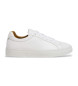 Hackett London Baskets en cuir Hackney Lace blanc