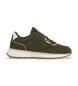 Hackett London Skórzane trampki Otto Run zielone