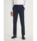 Hackett London Suit Trousers Plain Wool Suit Navy