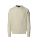 Hackett London Pulover LW Cable Crew beige Hackett London Pulover LW Cable Crew beige