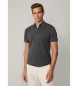 Hackett London Grey classic fit polo shirt