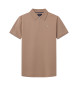 Hackett London Classic fit polo shirt brown