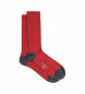 Hackett London Merino Socks red