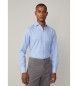 Hackett London Skjorte med skrddersyet pasform, bl