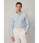 Hackett London Camisa fit tailored azul