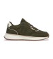 Hackett London Zapatillas de Piel Otto Run verde