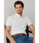 Hackett London Polo Oxford pique branco