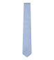 Hackett London Cravate en soie Oxford Bleu uni