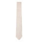Hackett London Jedwabny krawat Oxford Solid beżowy