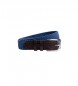 Hackett London Blue Braided Belt