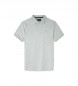 Hackett London Polo Pima Cotton gris