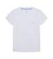 Hackett London T-shirt Pocket Wave blanc