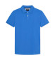Hackett London Polo Slim Fit Logo blå