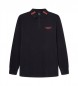 Hackett London Polo majica s konicami črna