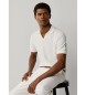 Hackett London Polo Riviera Knit SS white