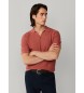 Hackett London Polo Riviera Knit SS red