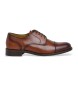 Hackett London Scarpe Derby in pelle marrone Royal Laces