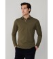 Hackett London Polo Slim Fit Logo verde