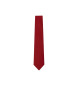 Hackett London Cravate solide de classe rouge