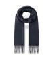 Hackett London Scarf Solid navy