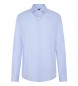 Hackett London Stretch Stripe BC Shirt blau, weiß