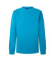 Hackett London Am Geprägtes Sweatshirt blau