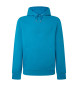 Hackett London Amr sweatshirt met reliëf blauw