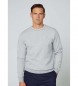 Hackett London Grey double knit sweatshirt