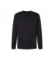 Hackett London Black double knit sweatshirt