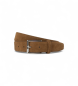 Hackett London Feather Edge brown belt