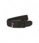 Hackett London Brown Edge Belt