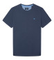 Hackett London Swim Trim Logo T-shirt blå