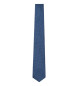 Hackett London Tri Colour silk tie navy