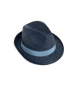 Hackett London Navy Trilby Hat