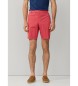 Hackett London Shorts Ultra Chino Lw red