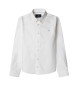 Hackett London Camisa Oxford lavada branca