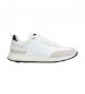 Hackett London H-Runner High sapatos de couro branco